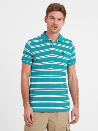 Mens Verne Polo Shirt Turquoise