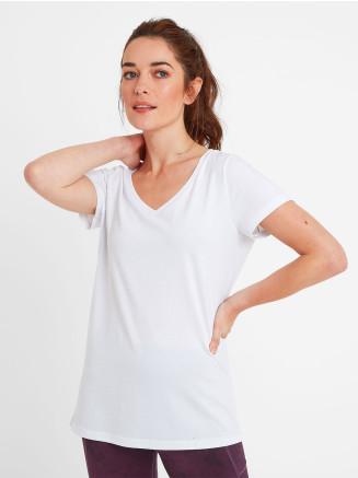 Womens Dunswell Tec T-shirt White