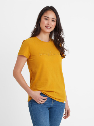 Womens Newberry T -shirt Yellow